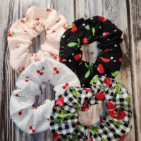 Cherry Scrunchies