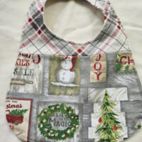 Christmas Sign Baby Bibs