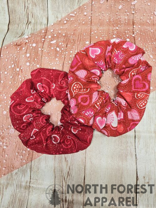 Valentines Scrunchies