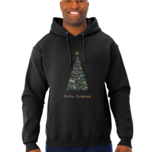 Vintage Christmas Tree Hoodie