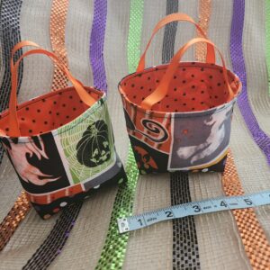 Squarely Halloween Mini Treat Tote